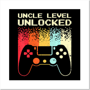 Gaming Uncle For Men Video  First Time Uncle To Be Posters and Art